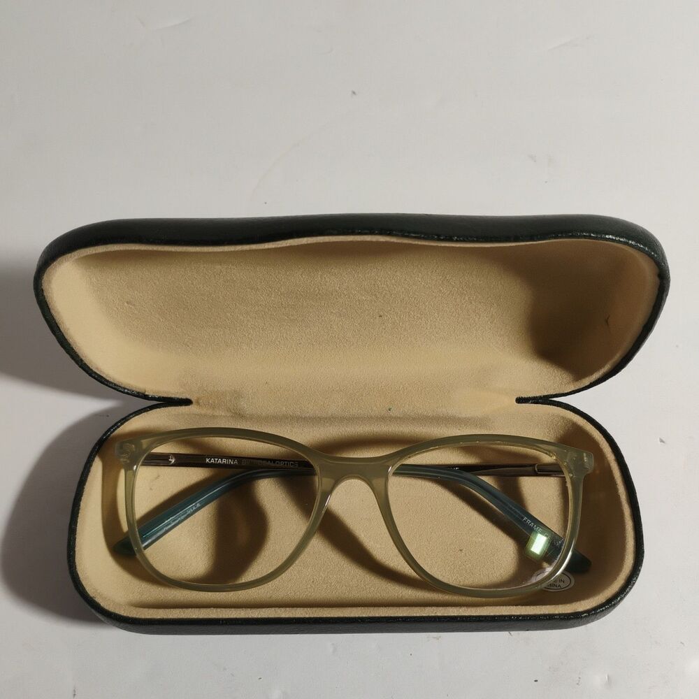 Katrina By IDEALOPTICS  PLASTIC WOMENS EYEGLASS FRAMES ONLY 53-17-140  W/Case